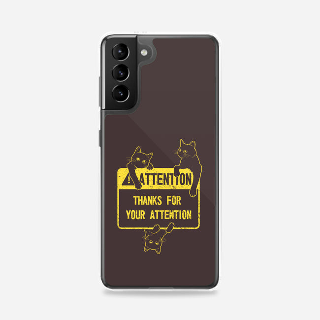 Thanks For Your Attention-samsung snap phone case-Douglasstencil