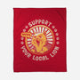 Support Your Local Lion-none fleece blanket-tobefonseca