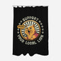 Support Your Local Lion-none polyester shower curtain-tobefonseca