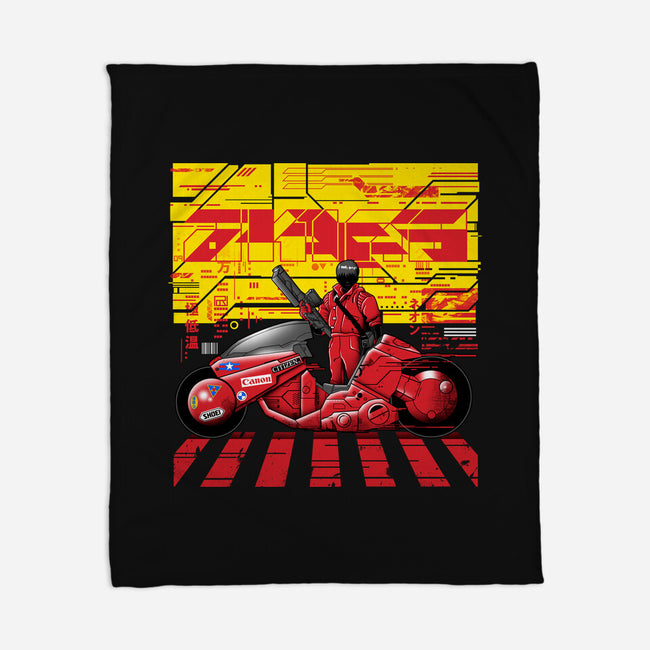 Cyber Akira-none fleece blanket-silentOp