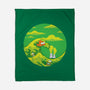 The Great Wave Off Springfield-none fleece blanket-dalethesk8er