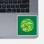 The Great Wave Off Springfield-none glossy sticker-dalethesk8er