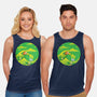 The Great Wave Off Springfield-unisex basic tank-dalethesk8er