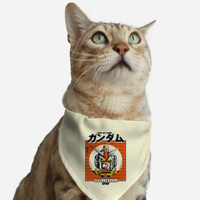 Gundam-cat adjustable pet collar-Douglasstencil