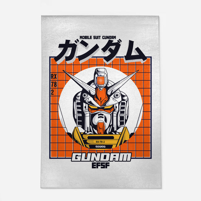 Gundam-none outdoor rug-Douglasstencil
