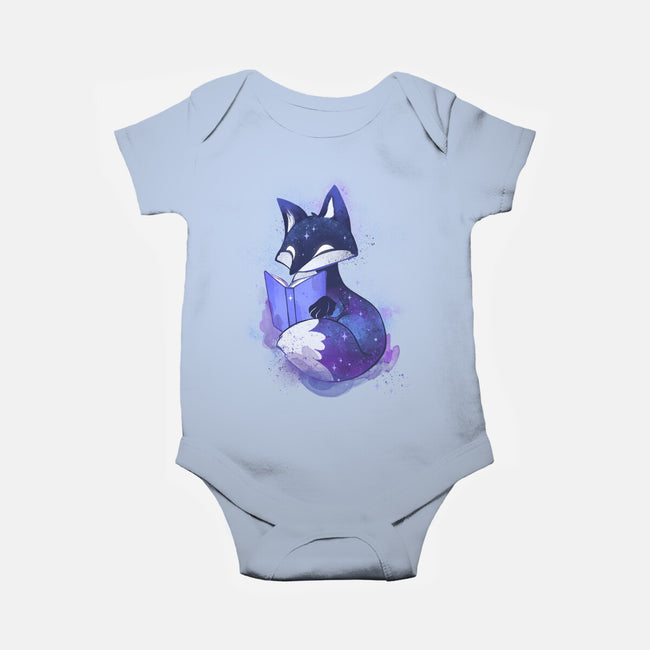 Galaxy Fox-baby basic onesie-ricolaa