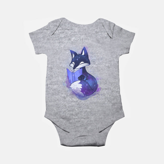 Galaxy Fox-baby basic onesie-ricolaa