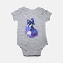Galaxy Fox-baby basic onesie-ricolaa