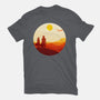 Into The Desert-mens premium tee-PencilMonkey