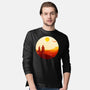 Into The Desert-mens long sleeved tee-PencilMonkey