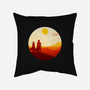 Into The Desert-none removable cover w insert throw pillow-PencilMonkey