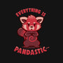 Sarcastic Pandastic-none polyester shower curtain-TechraNova