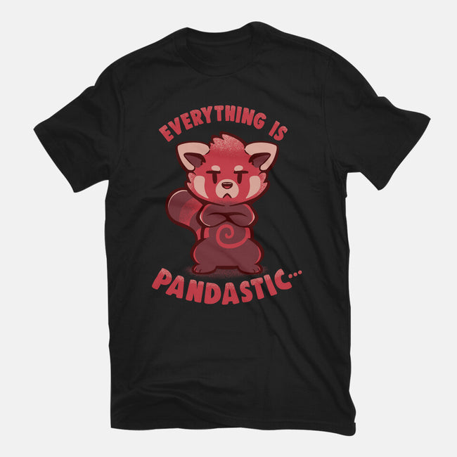 Sarcastic Pandastic-mens basic tee-TechraNova