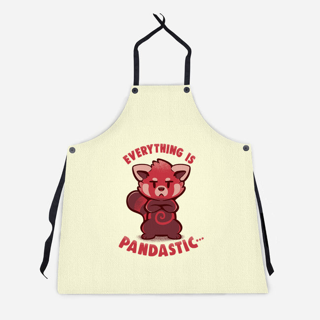 Sarcastic Pandastic-unisex kitchen apron-TechraNova