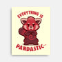 Sarcastic Pandastic-none stretched canvas-TechraNova