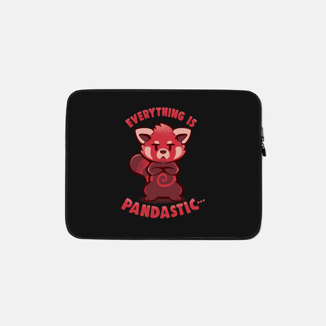 Sarcastic Pandastic-none zippered laptop sleeve-TechraNova
