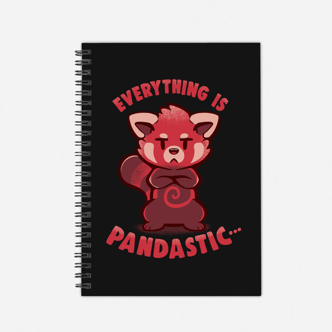 Sarcastic Pandastic-none dot grid notebook-TechraNova