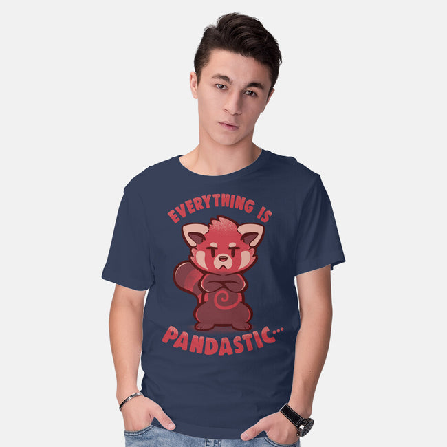 Sarcastic Pandastic-mens basic tee-TechraNova