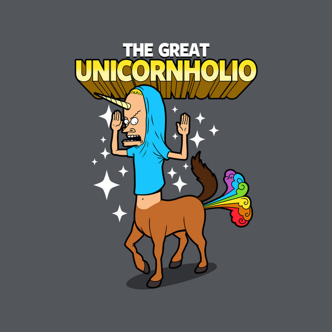 The Great Unicornholio-none removable cover w insert throw pillow-Boggs Nicolas