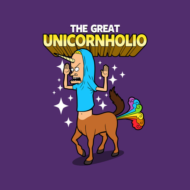 The Great Unicornholio-none removable cover w insert throw pillow-Boggs Nicolas