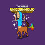 The Great Unicornholio-none removable cover w insert throw pillow-Boggs Nicolas