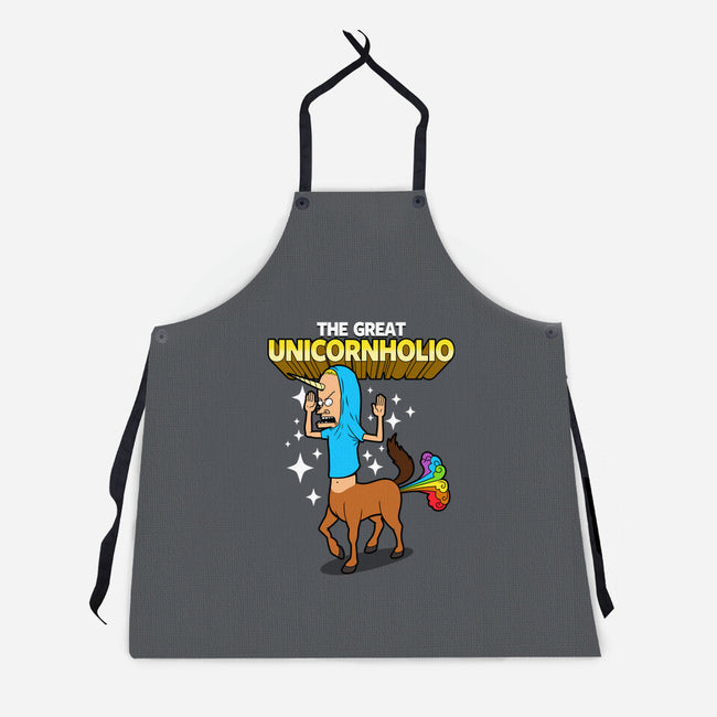 The Great Unicornholio-unisex kitchen apron-Boggs Nicolas