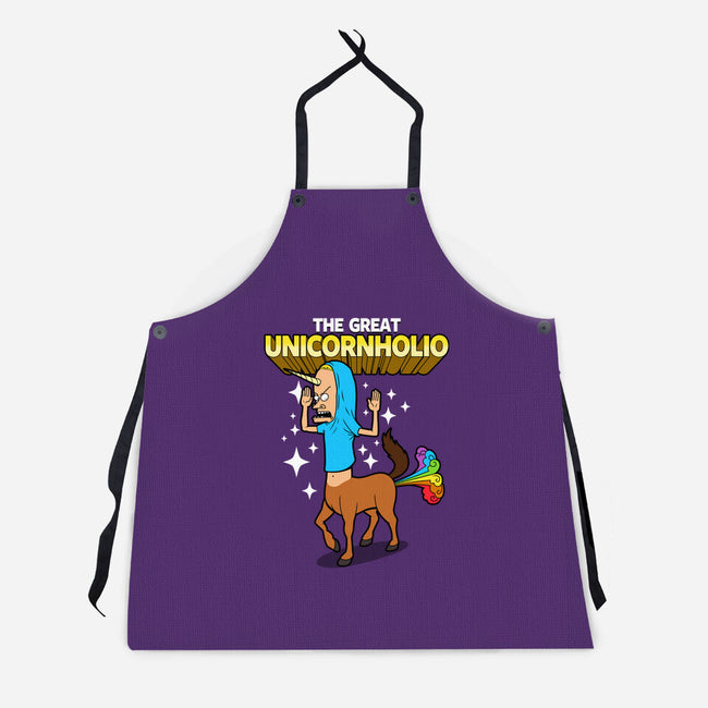 The Great Unicornholio-unisex kitchen apron-Boggs Nicolas