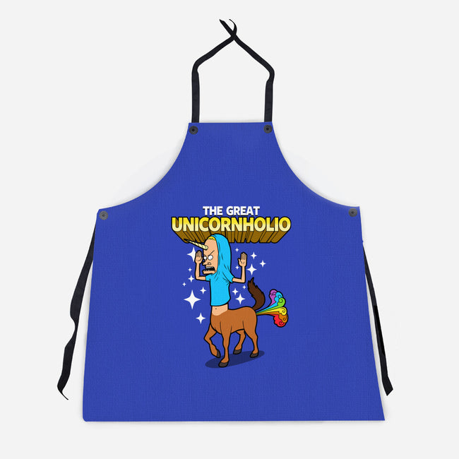 The Great Unicornholio-unisex kitchen apron-Boggs Nicolas