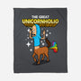 The Great Unicornholio-none fleece blanket-Boggs Nicolas