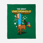 The Great Unicornholio-none fleece blanket-Boggs Nicolas