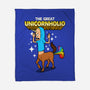 The Great Unicornholio-none fleece blanket-Boggs Nicolas