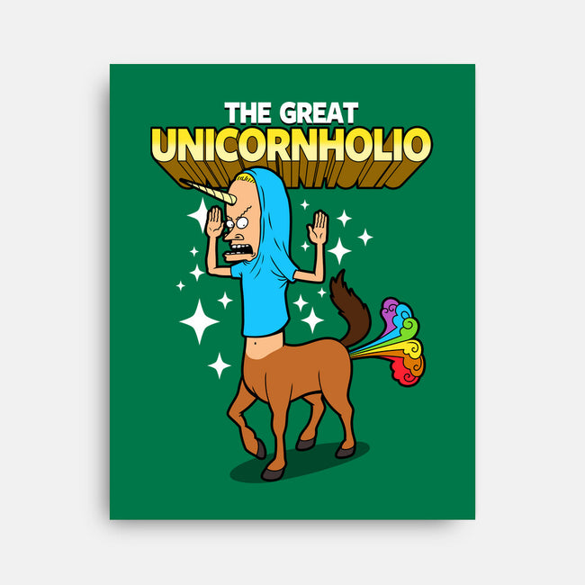 The Great Unicornholio-none stretched canvas-Boggs Nicolas