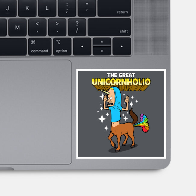 The Great Unicornholio-none glossy sticker-Boggs Nicolas