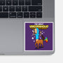 The Great Unicornholio-none glossy sticker-Boggs Nicolas