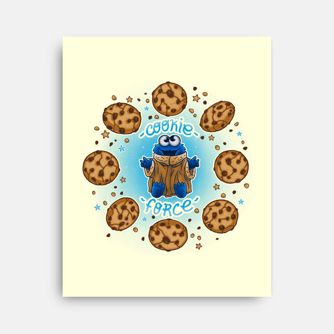 Cookie Force-none stretched canvas-Getsousa!