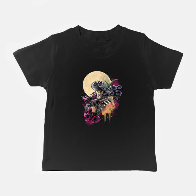 Moonlight Robot-baby basic tee-fanfabio