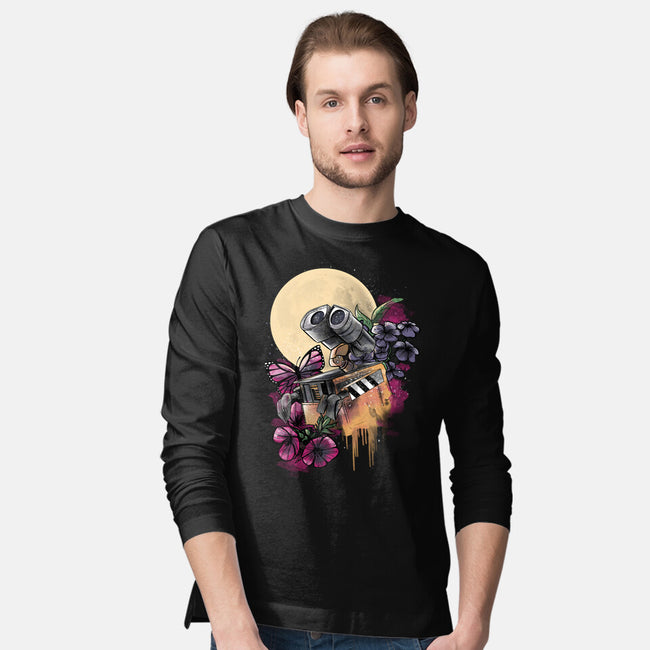 Moonlight Robot-mens long sleeved tee-fanfabio