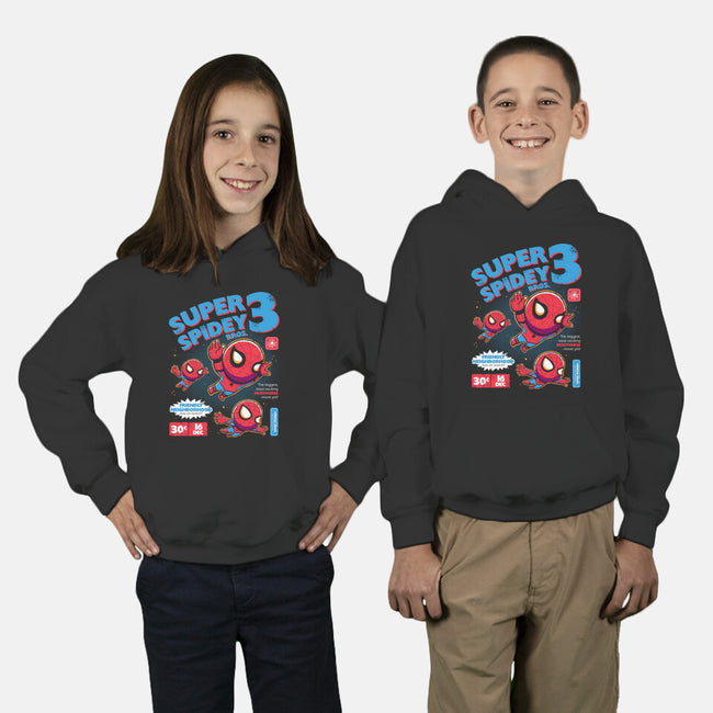 Super Spidey Bros-youth pullover sweatshirt-yumie