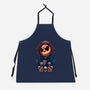 All Hail The Pumpkin King-unisex kitchen apron-glitchygorilla