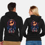 All Hail The Pumpkin King-unisex zip-up sweatshirt-glitchygorilla