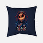 All Hail The Pumpkin King-none removable cover w insert throw pillow-glitchygorilla