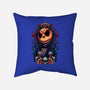 All Hail The Pumpkin King-none removable cover w insert throw pillow-glitchygorilla