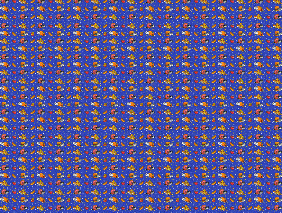 Fast Food Cats In Space