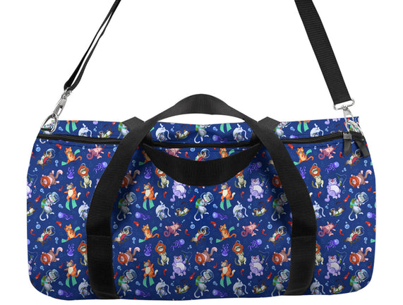 Cats Diving In The Sea