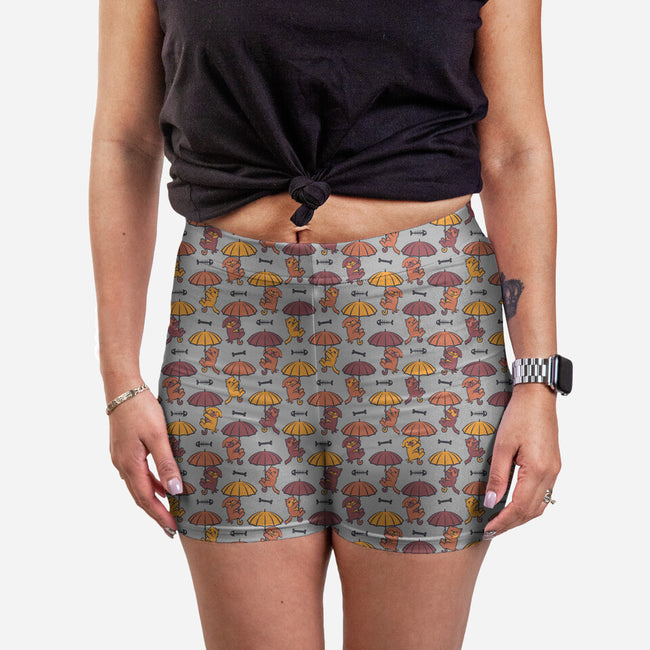 It's Raining Cats And Dogs-womens all over print sleep shorts-tobefonseca