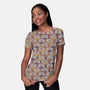 It's Raining Cats And Dogs-womens all over print crew neck tee-tobefonseca