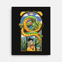Dragon Kid-none stretched canvas-Arigatees