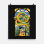 Dragon Kid-none matte poster-Arigatees