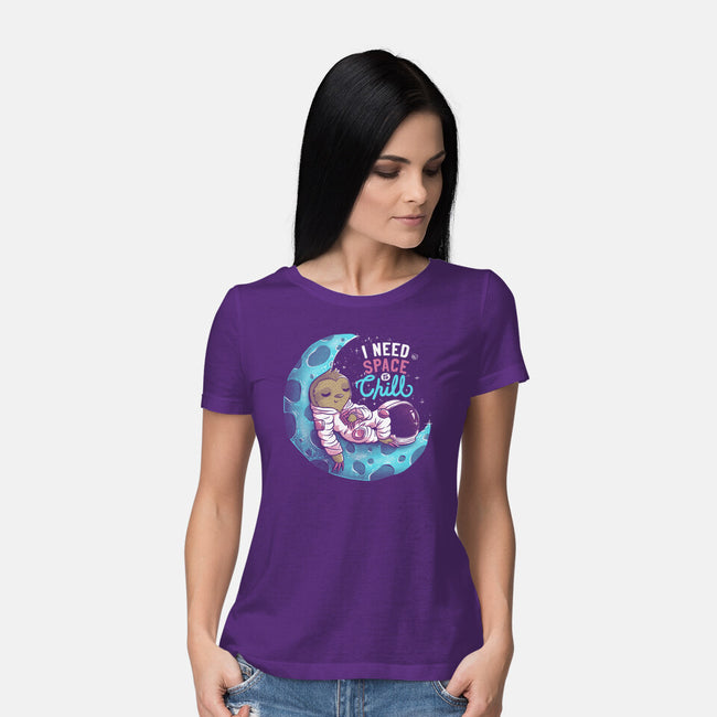 I Need Space To Chill-womens basic tee-tobefonseca