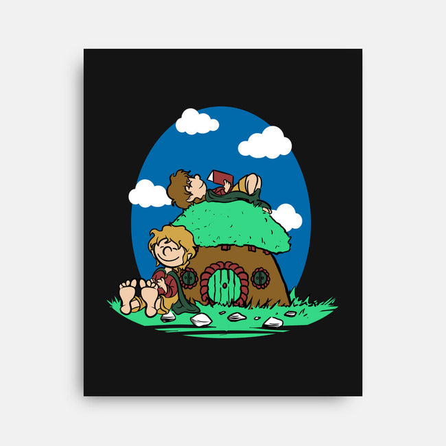 The Shire-none stretched canvas-fanfabio